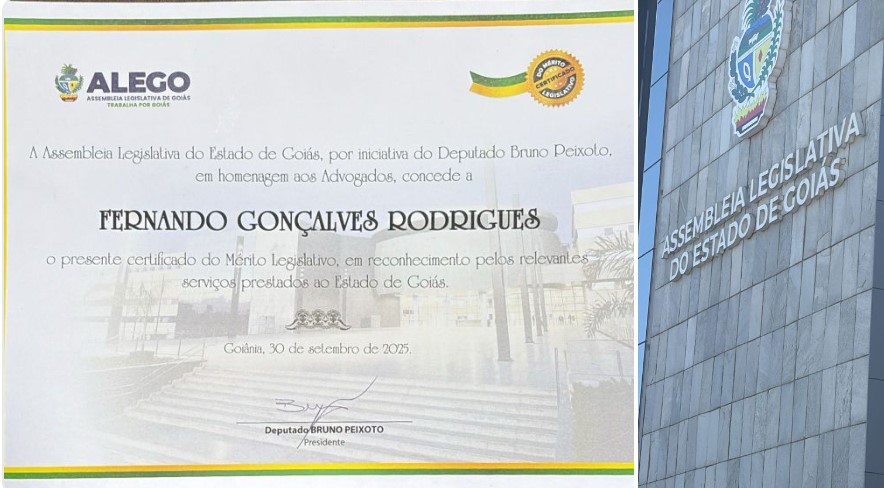 Mérito Legislativo da Assembleia Legislativa do Estado de Goiás (ALEGO): Homenagem e Trajetória