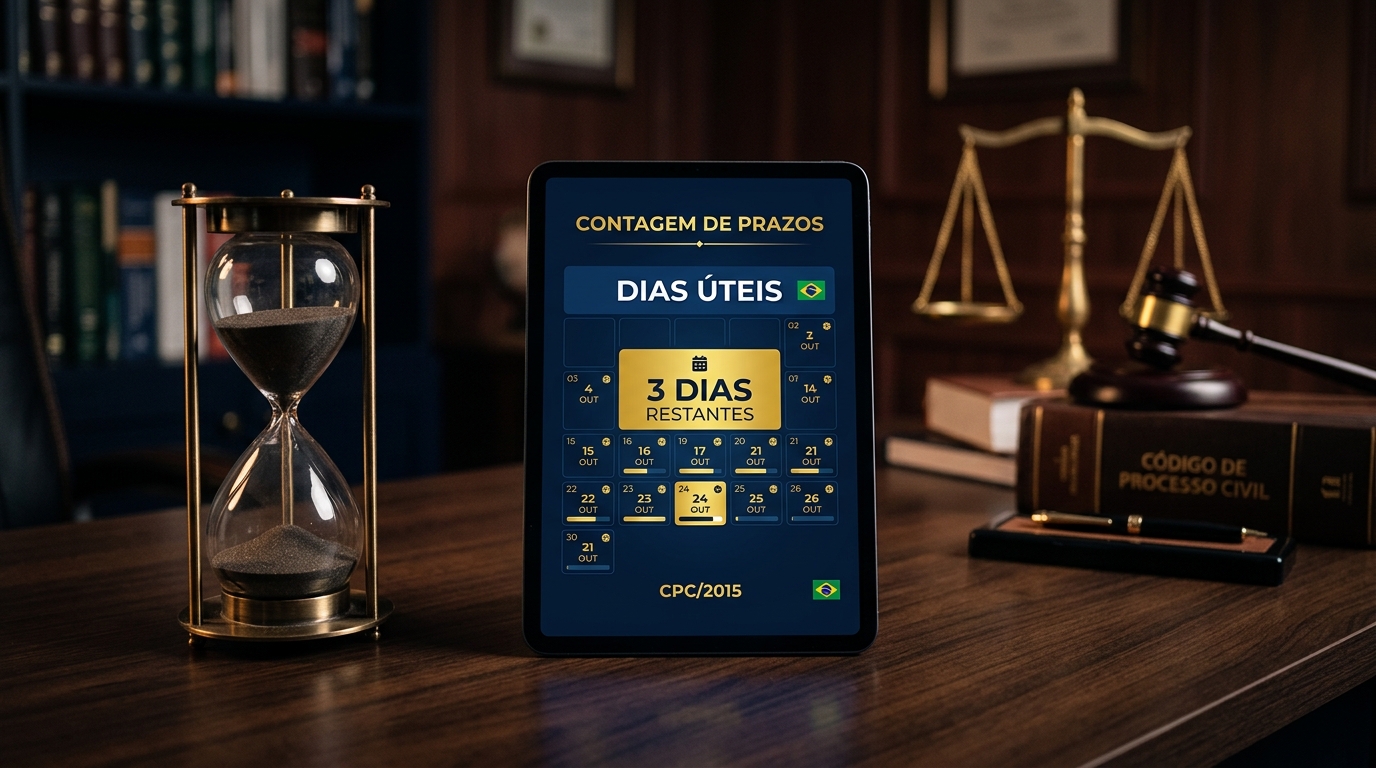 Contagem de Prazos Processuais no CPC 2015 em Dias Úteis: Guia Prático e Regras de Suspensão