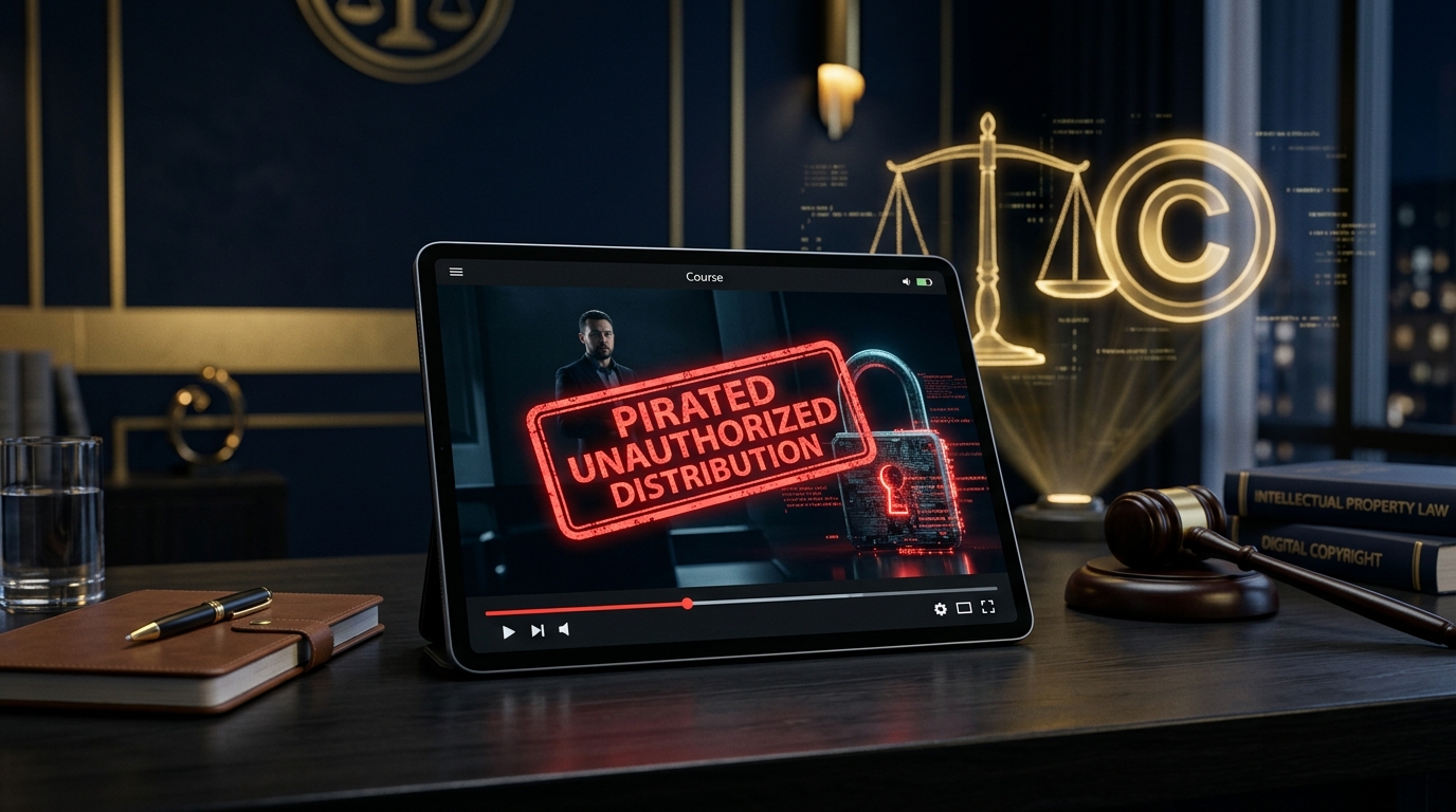 Pirataria de Cursos e Infoprodutos: Como Derrubar Links em 24 Horas